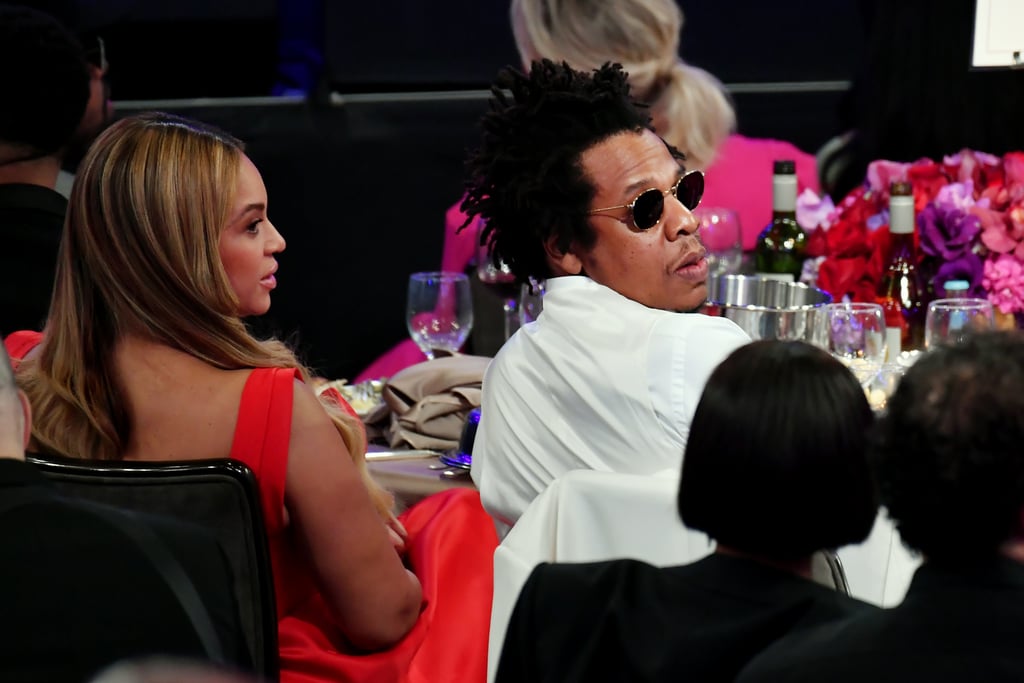 Beyoncé and JAY-Z at Clive Davis's 2020 Pre-Grammy Gala in LA