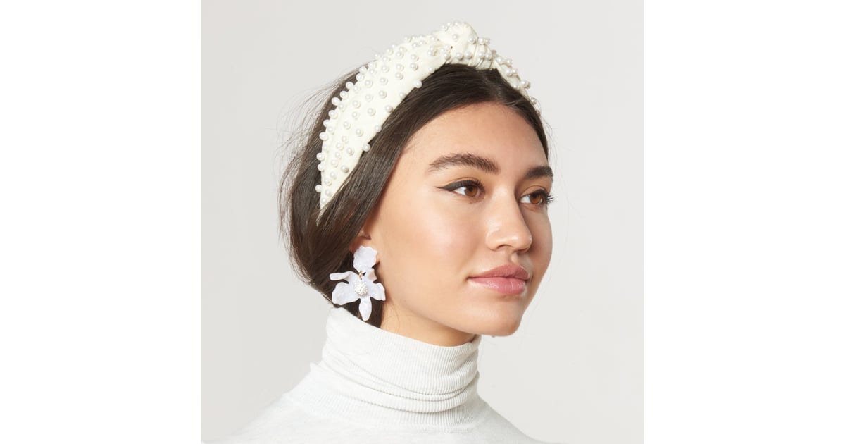 Alice Bands: Lele Sadoughi Ivory Woven Pearl Headband | The Best Pearl ...