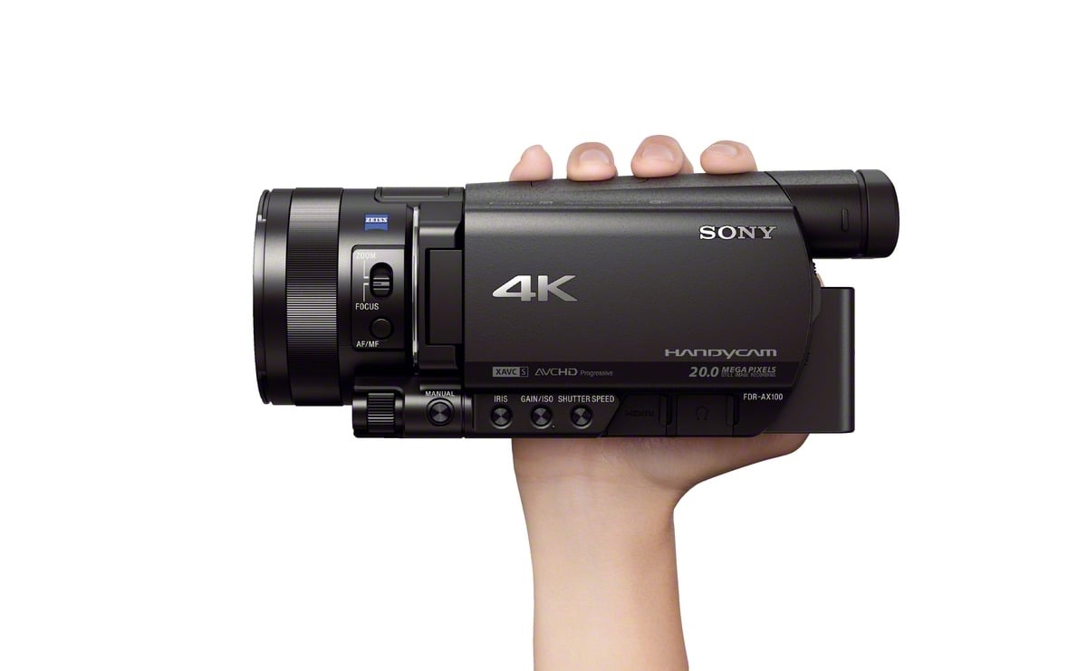 Sony 4K Handycam FDR-AX100 | POPSUGAR Tech