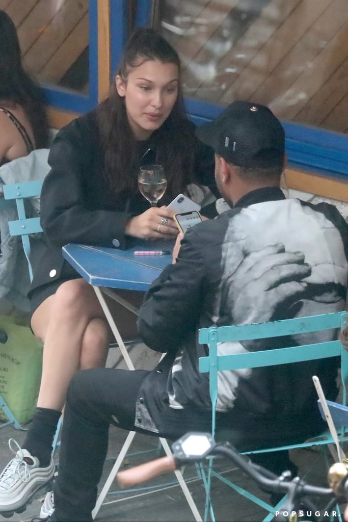 The Weeknd and Bella Hadid Spotted Out in Paris May 2018