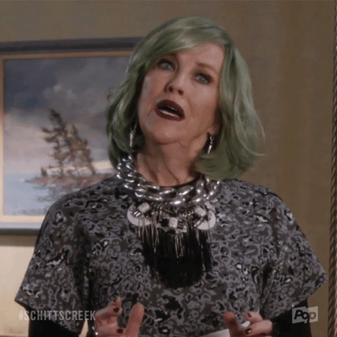 Moira's Green Wig