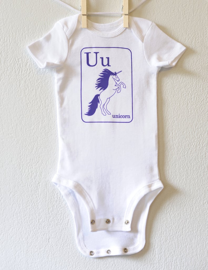 U Is For Unicorn Onesie