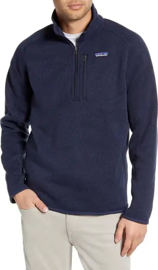 For the Cozy Person: Patagonia Better Sweater Quarter Zip Pullover