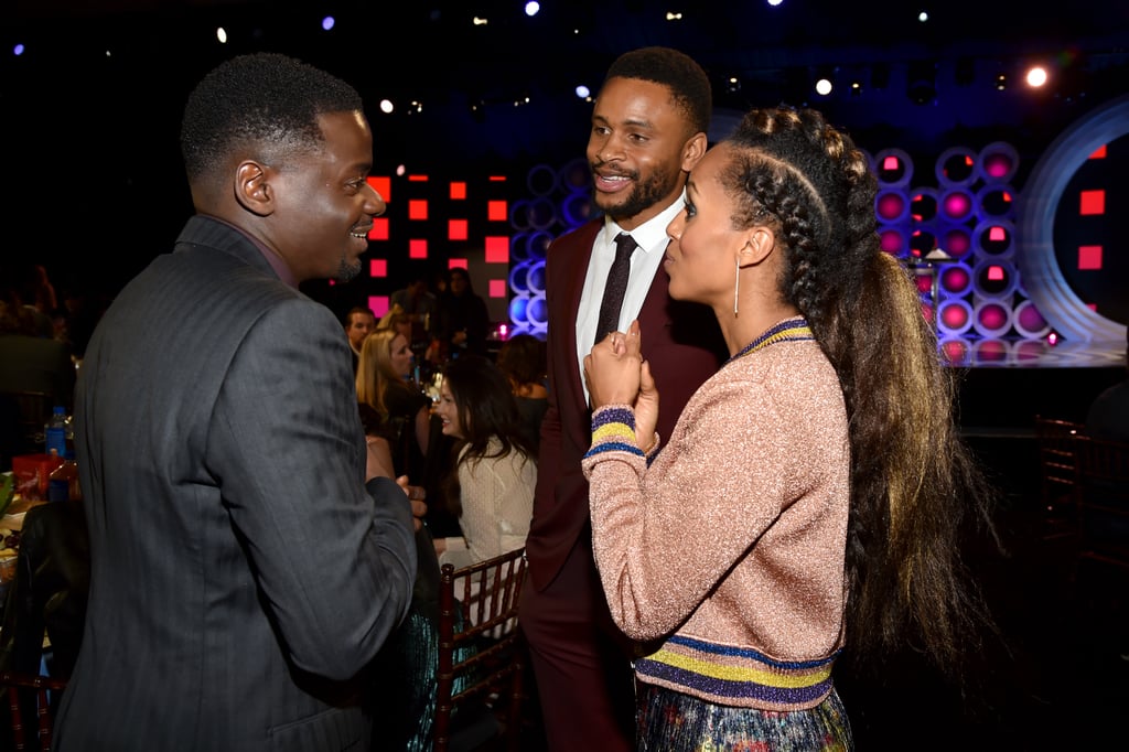 Kerry Washington and Nnamdi Asomugha the 2018 Spirit Awards