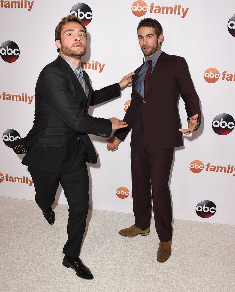 Ed Westwick, Chace Crawford Gossip Girl Reunion Red Carpet