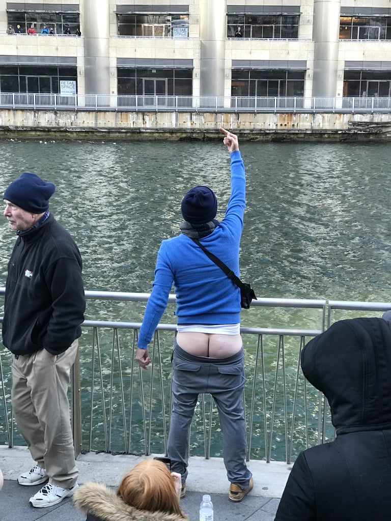 Butt Trump Protest in Chicago