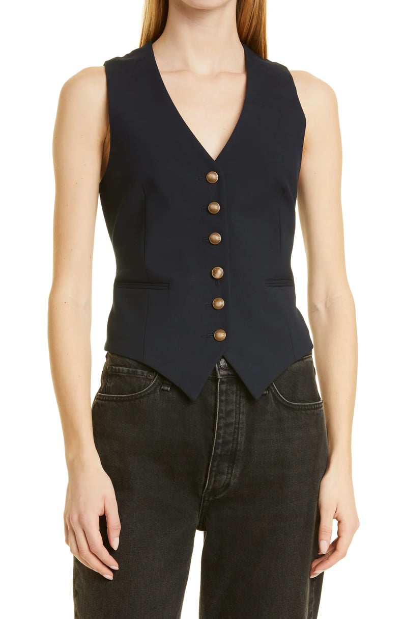 Best Black Suit Vest: Rag & Bone Vanessa Vest