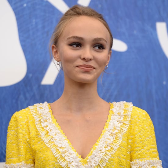 Lily-Rose Depp's Yellow Chanel Dress at Venice Film Festival