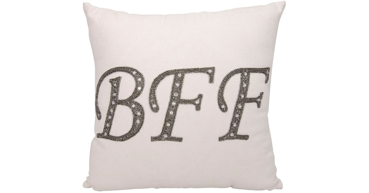 Mina Victory Luminescence Beaded Bff Rectangle Throw Pillow In
