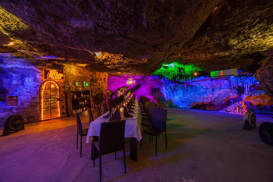 Cave Restaurant in Playa Del Carmen