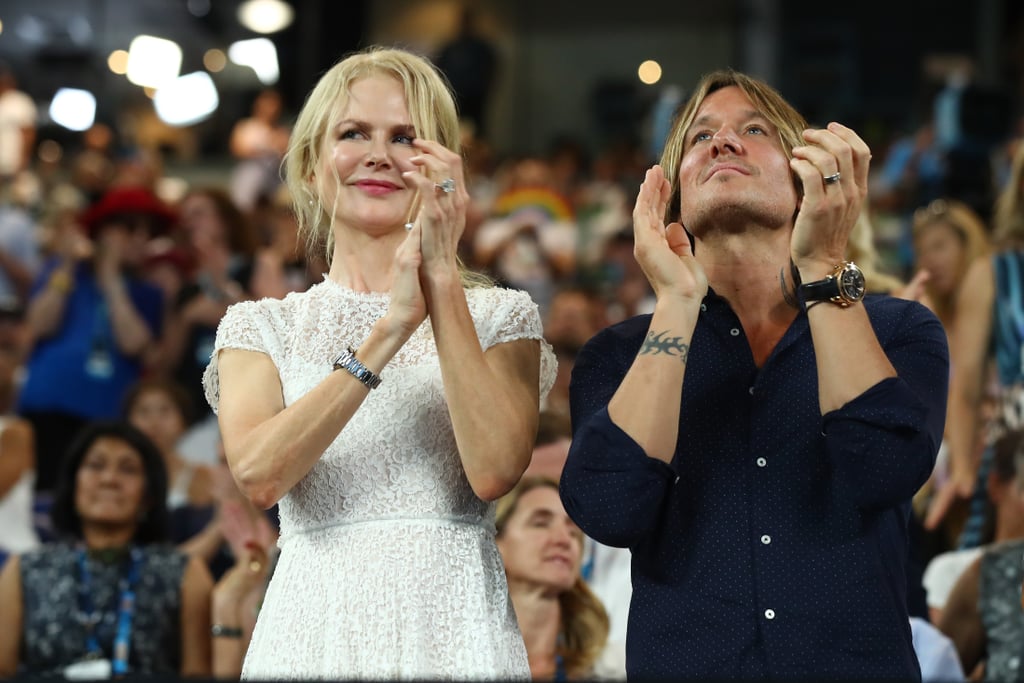 Nicole Kidman and Keith Urban at the Australian Open 2019
