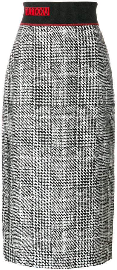 Fendi Woven Midi Skirt