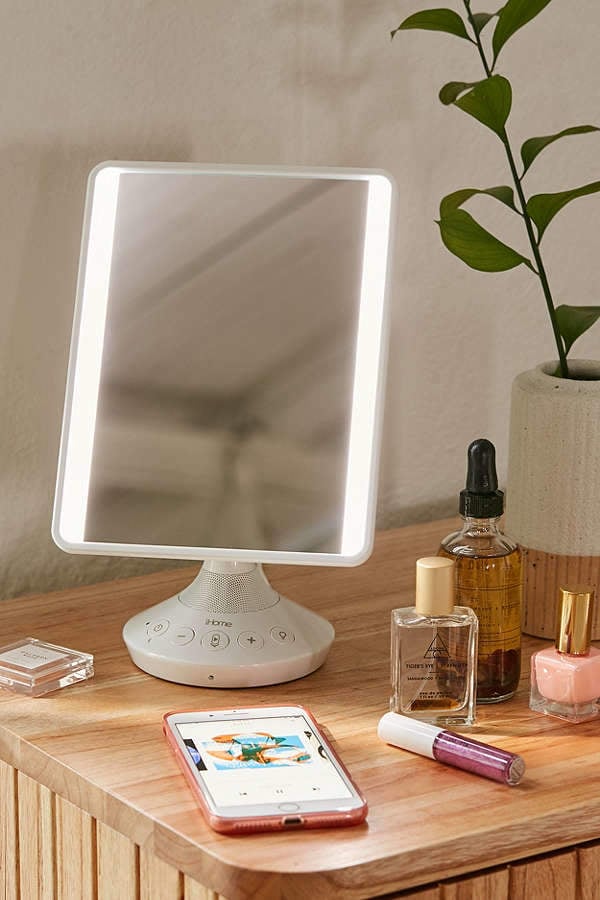 Ihome vanity hot sale mirror target