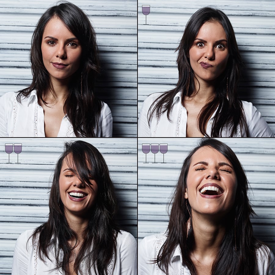 Photos of People After Drinking Wine