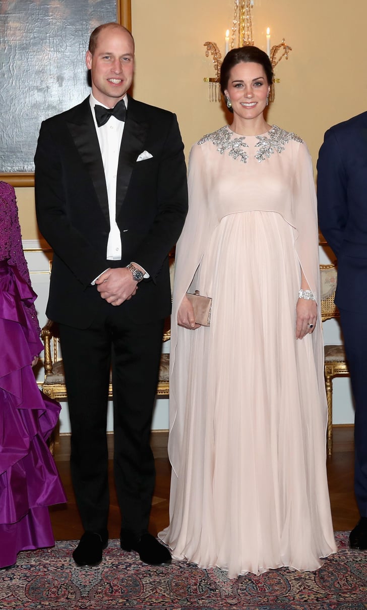 Kate Middleton Alexander McQueen Cape Dress | POPSUGAR Fashion