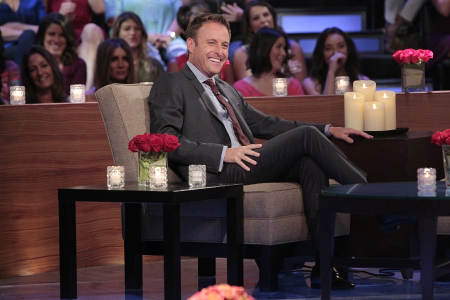 Chris Harrison said, "It's f*cking hot in here today."