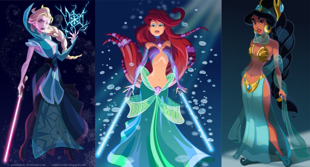 Disney Star Wars Princess Art