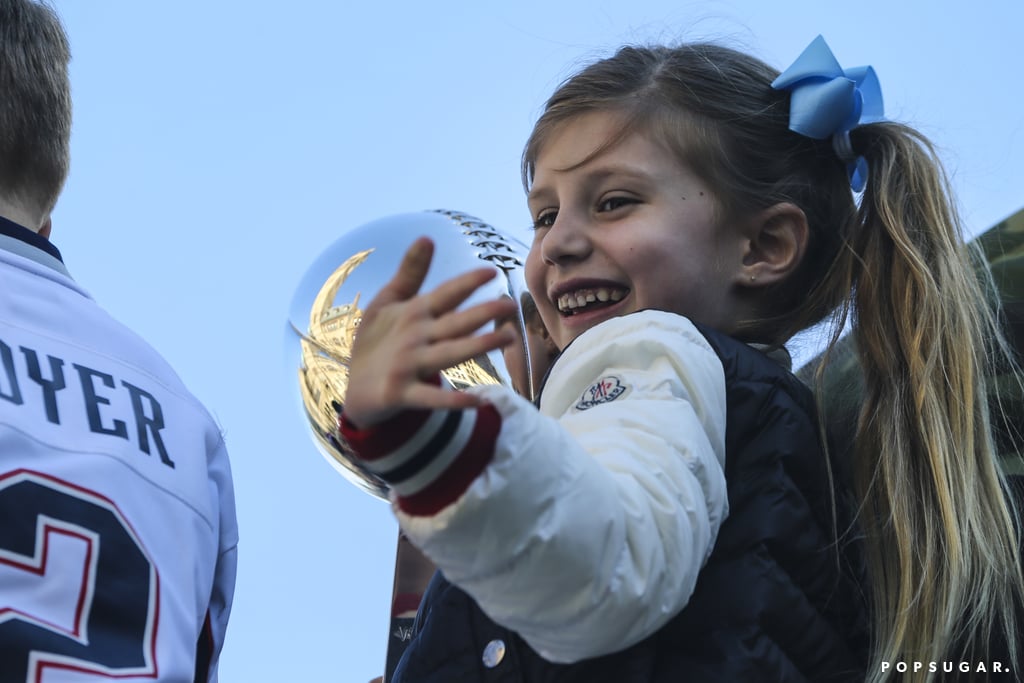 Tom Brady and His Family at 2019 Super Bowl Parade