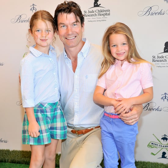 Jerry O'Connell and Rebecca Romijn's Twin Daughters in LA