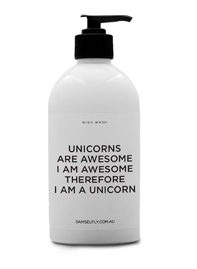 Unicorns Are Awesome Wish Wash