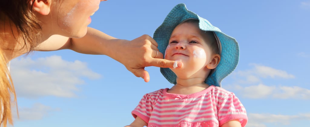 Makeup Brush Sunscreen Hack For Toddlers