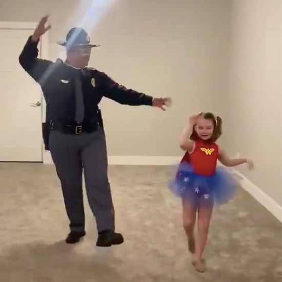 Dad Dances With Daughter When Recital Is Postponed | Video