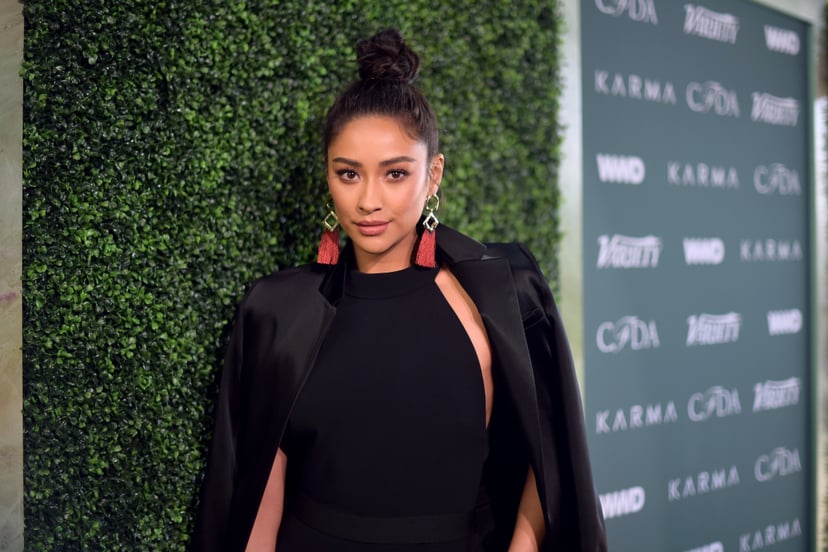 LOS ANGELES, CA - FEBRUARY 20:  Shay Mitchell attends the Runway To Red Carpet, hosted by Council of Fashion Designers of America, Variety and WWD at Chateau Marmont on February 20, 2018 in Los Angeles, California.  (Photo by Matt Winkelmeyer/Getty Images