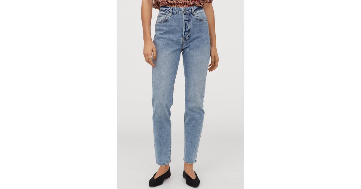 H&M Mom High Ankle Jeans | Best Spring Clothes From H&M 2020 | POPSUGAR ...
