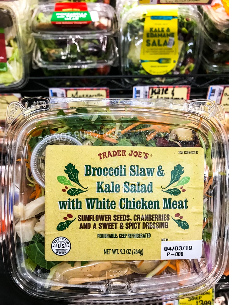 Broccoli Slaw & Kale Salad With Chicken (4) Best Trader Joe's Salads
