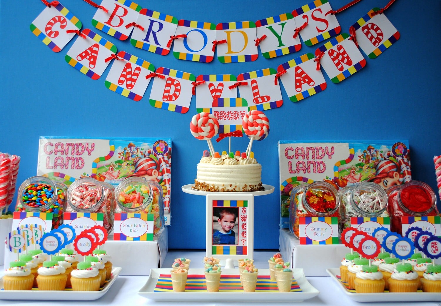 A Candyland Party 120 Kids Birthday Party Themes To Celebrate Your 