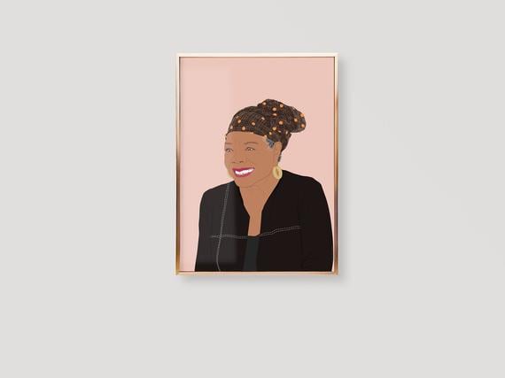 Maya Angelou Poster