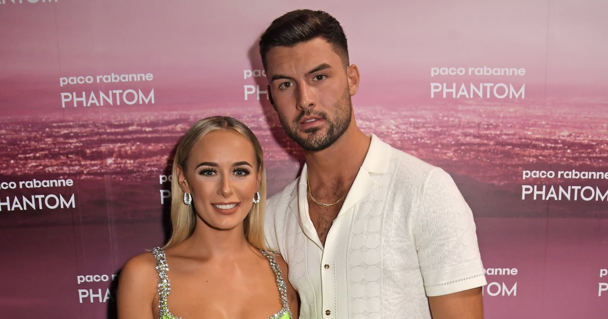 Millie Court and Liam Reardon of 'Love Island' gently kick off their reunion