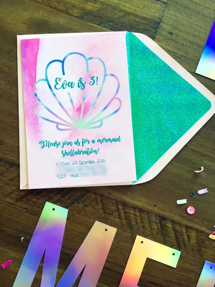 Colorful Mermaid Birthday Party Ideas