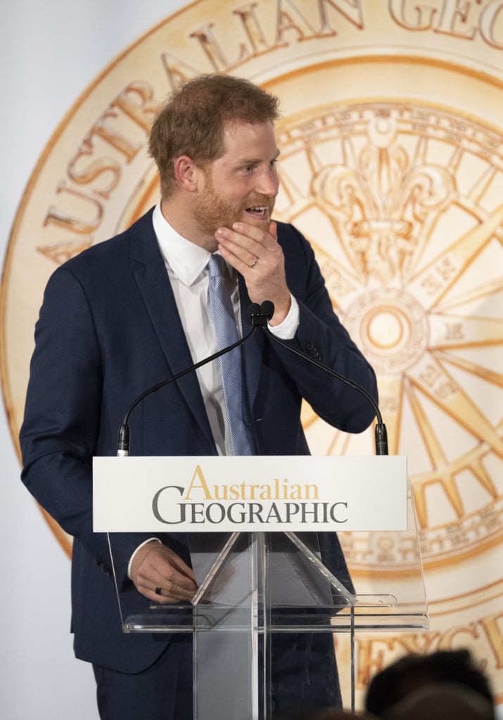 Prince Harry and Meghan Markle at Geographic Society Awards