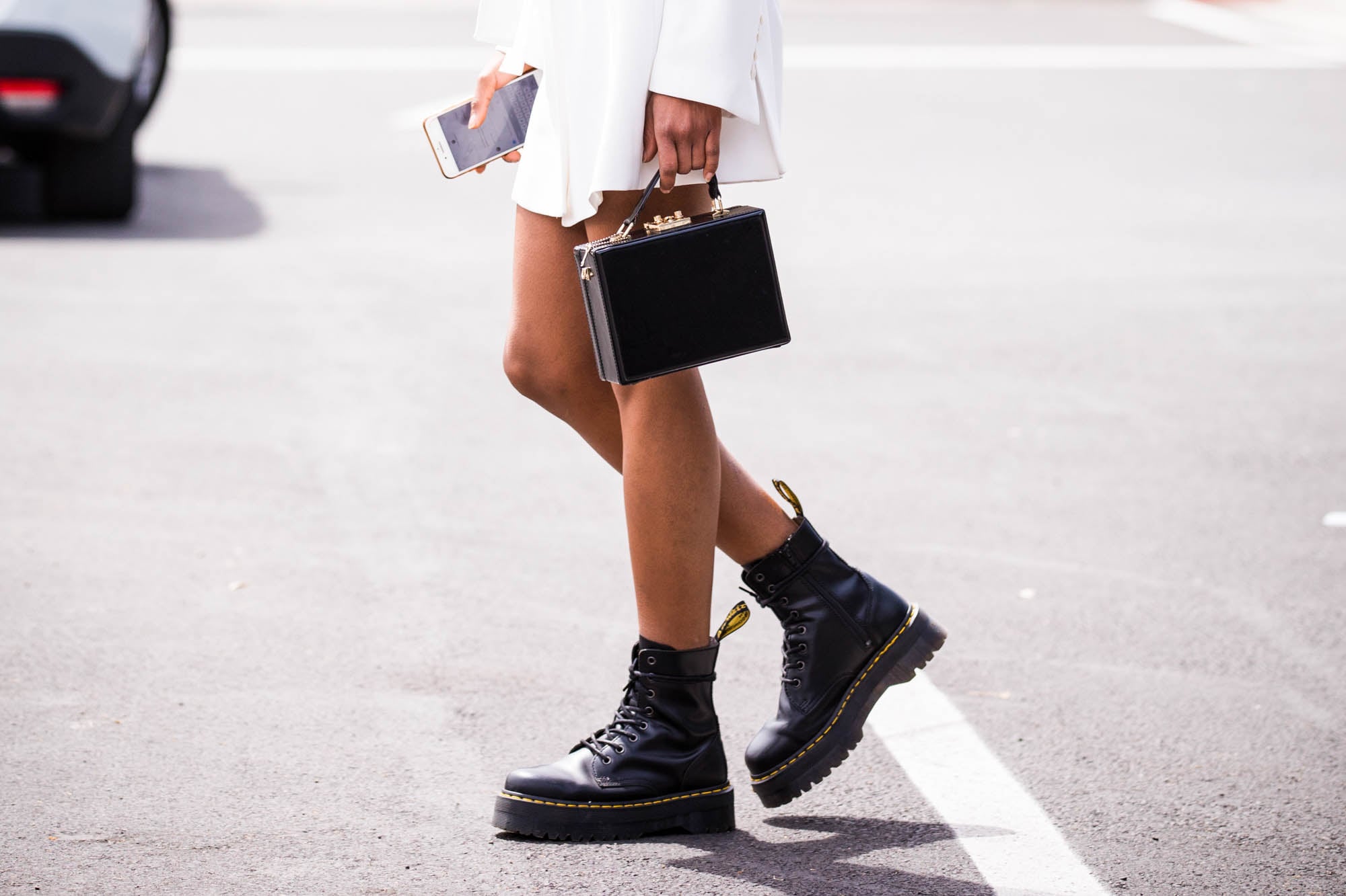 Combat boots trend sale