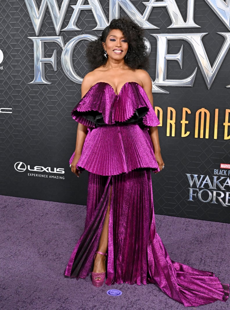 Purple Passion - Of - Image 117 from Rihanna And A$AP Rocky Step Out In  Matching Stylish Looks For The 'Black Panther: Wakanda Forever' Premiere