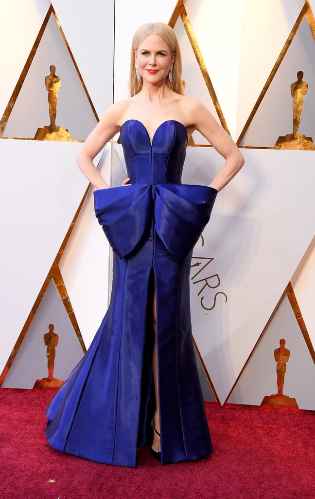 Nicole Kidman Armani Dress Oscars 2018