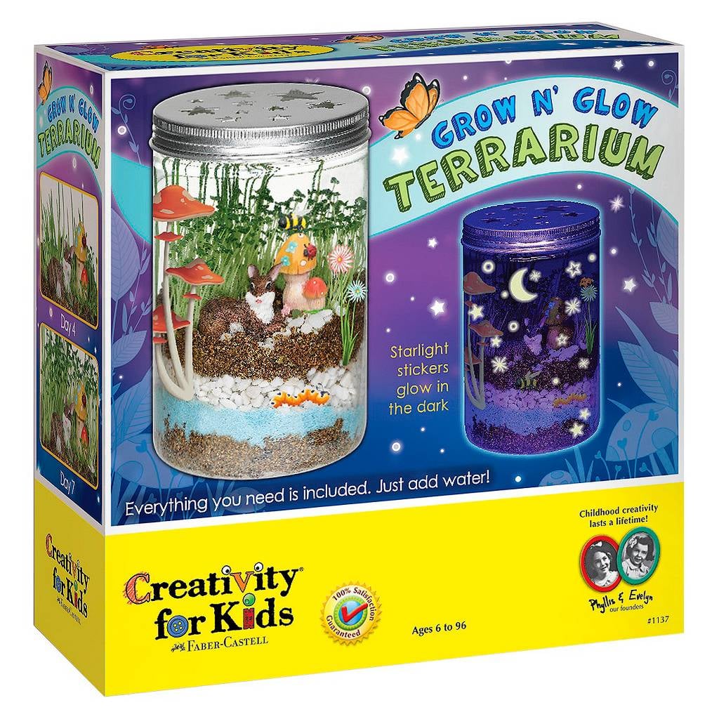 Creativity for Kids Grow N' Glow Terrarium