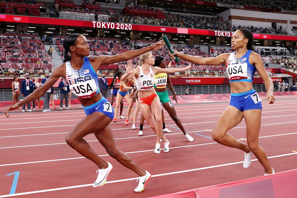 Team Usa Wins Gold In Womens 4x400m Relay At 2021 Olympics Popsugar Fitness Uk Photo 6 