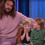 Watch Kelly Clarkson's Kids Ask Jason Momoa About Aquaman