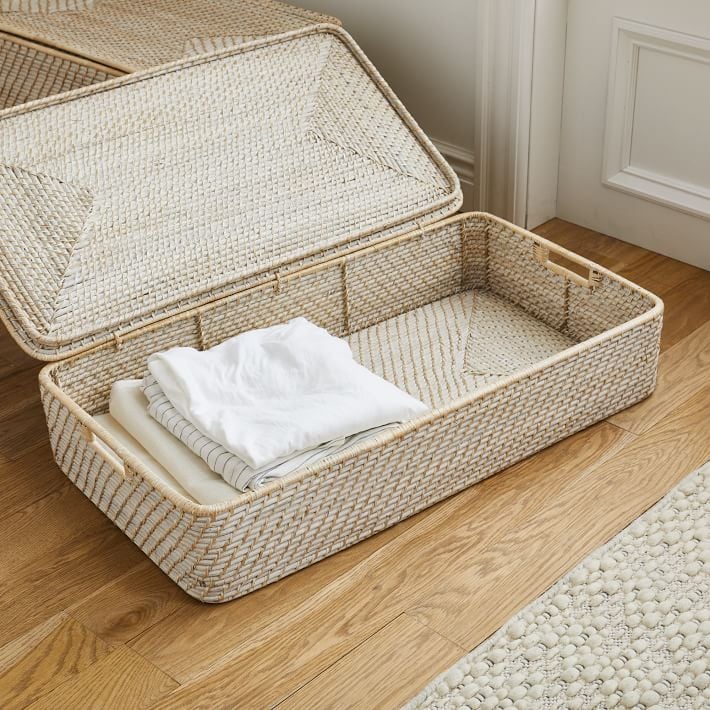 West Elm Modern Weave Underbed Storage Basket