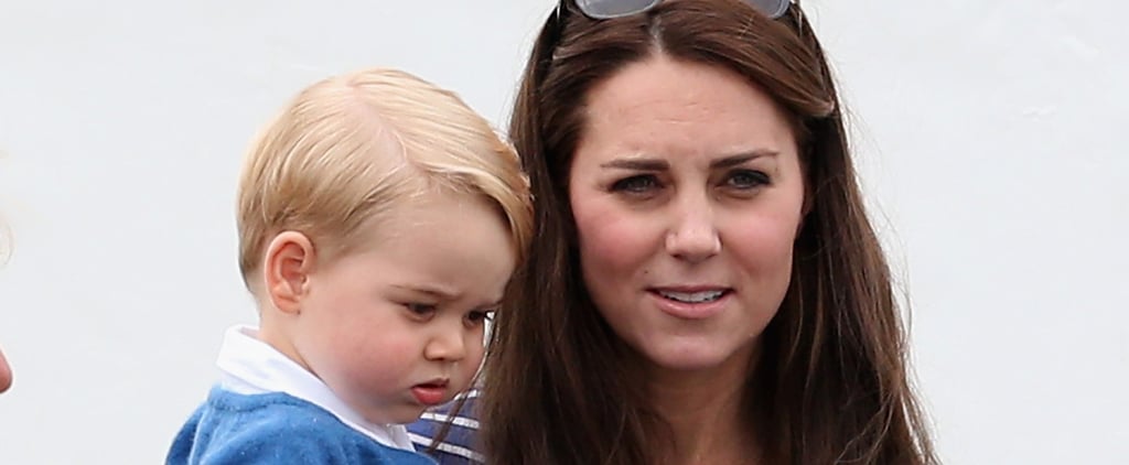 Prince George Helping Kate Middleton Decorate For Holidays