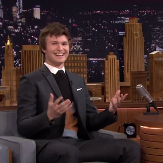 Ansel Elgort and Jimmy Fallon on The Tonight Show March 2015
