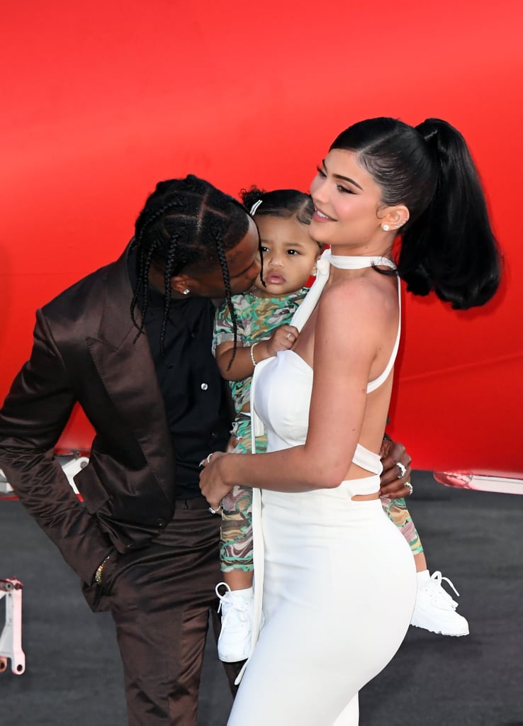 Kylie Jenner and Travis Scott at Travis Scott: Look Mom I Can Fly Premiere