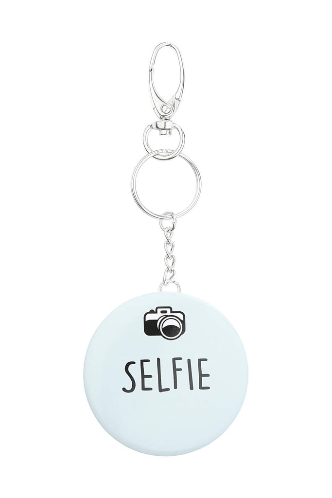 Since there's no one else you'd rather take a selfie with, gift her this "selfie" keychain ($2), so she thinks of you every time she sees it.