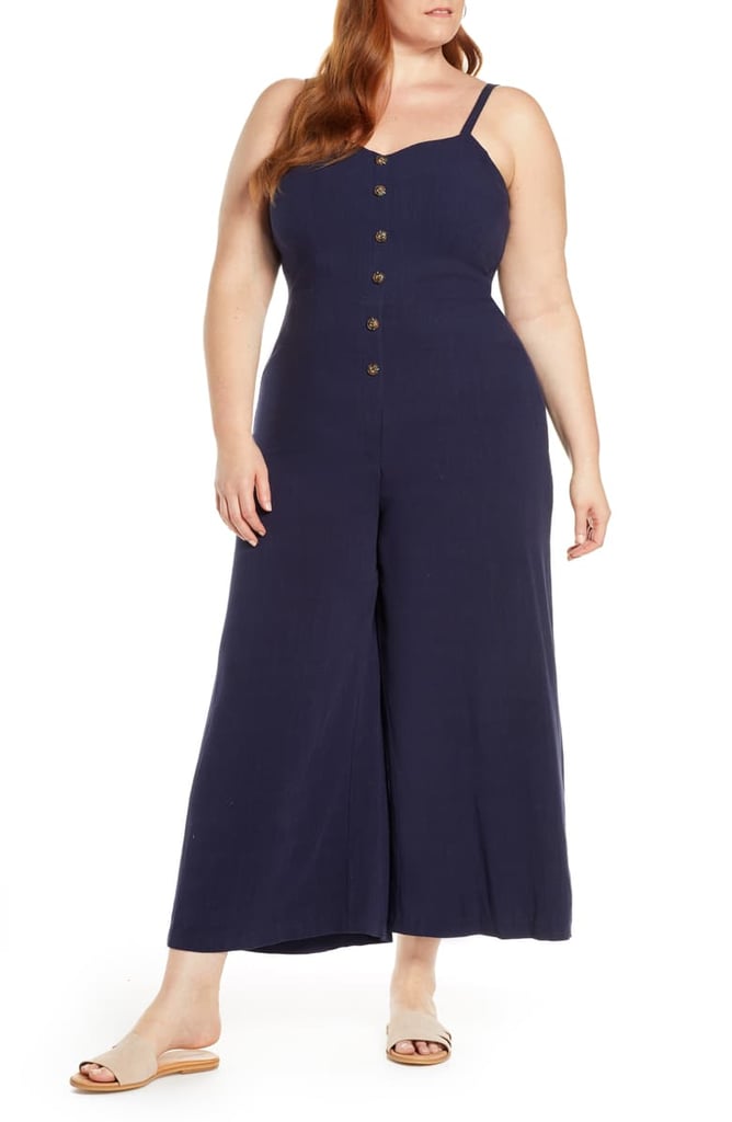 1901 Button Front Jumpsuit