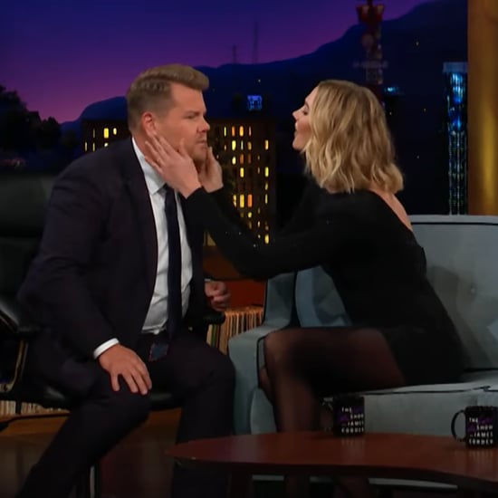 Karlie Kloss Teaspoon Eyelash Trick Video on James Corden