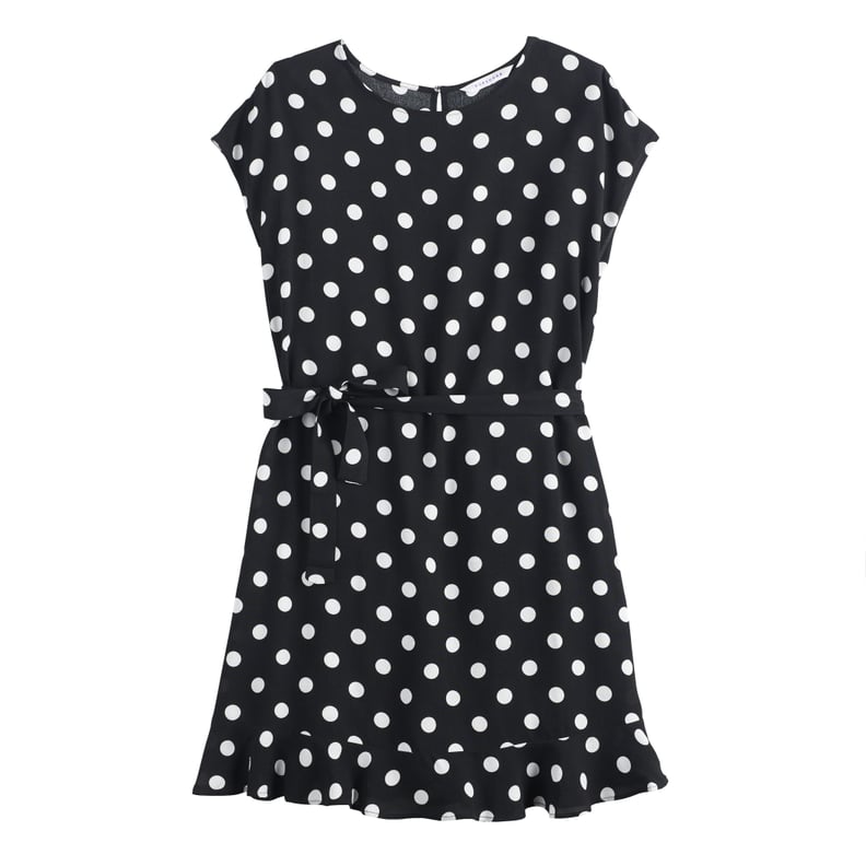 Kohls black and white dress clearance