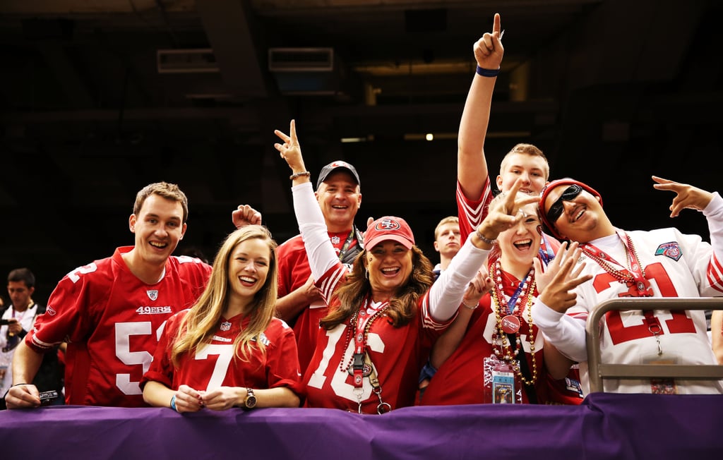 It was another New Orleans game, and more giant smiles, in 2013.