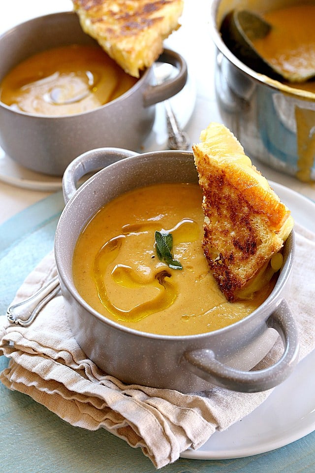 Roasted Butternut Squash Apple Soup | Vegan Keto Recipes | POPSUGAR ...